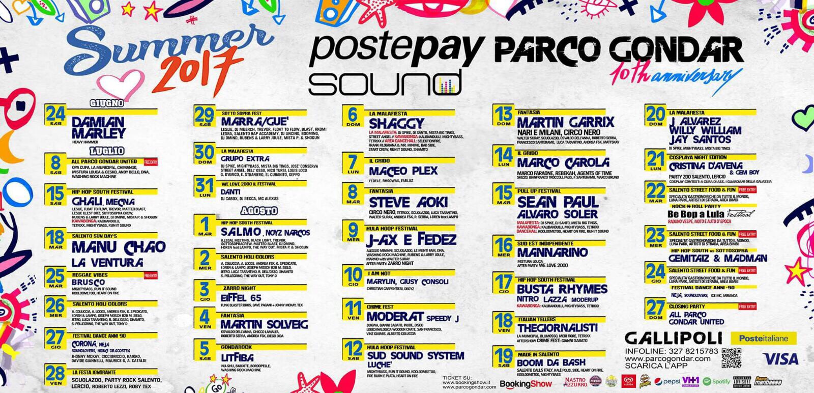 Keepintour Postepay Sound Parco Gondar Gallipoli